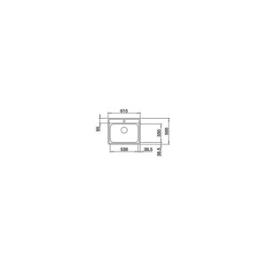 BLANCO LEMIS 6-IF – inox sudopera