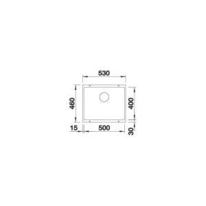 BLANCO SUBLINE 500-U alumetalik