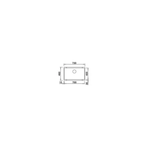 BLANCO SUBLINE 700-U – silgranit sudopera