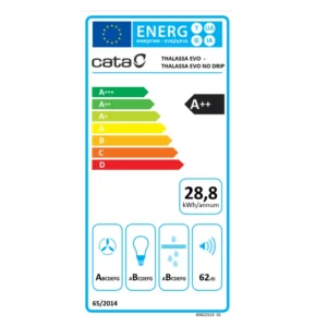 CATA dekorativni aspirator THALASSA EVO 900 GBK