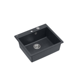 Quadron MORGAN 110 GraniteQ, ugr sudoper 1 posuda crna/steel HB8304U8-BS_P2O