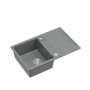 Quadron MORGAN 111 GraniteQ,ugr sudoper 1 posuda srebrna HB8203U5-BS_P2O